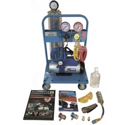 Установка для заправки автомобильных кондиционеров System Mobil Cleaning SMC 402-1 С